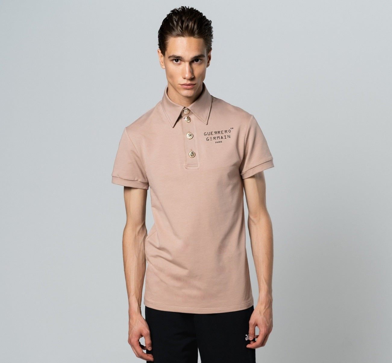 GUERRERO GERMAIN SMART CASUAL POLO "SUMMER BEIGE"