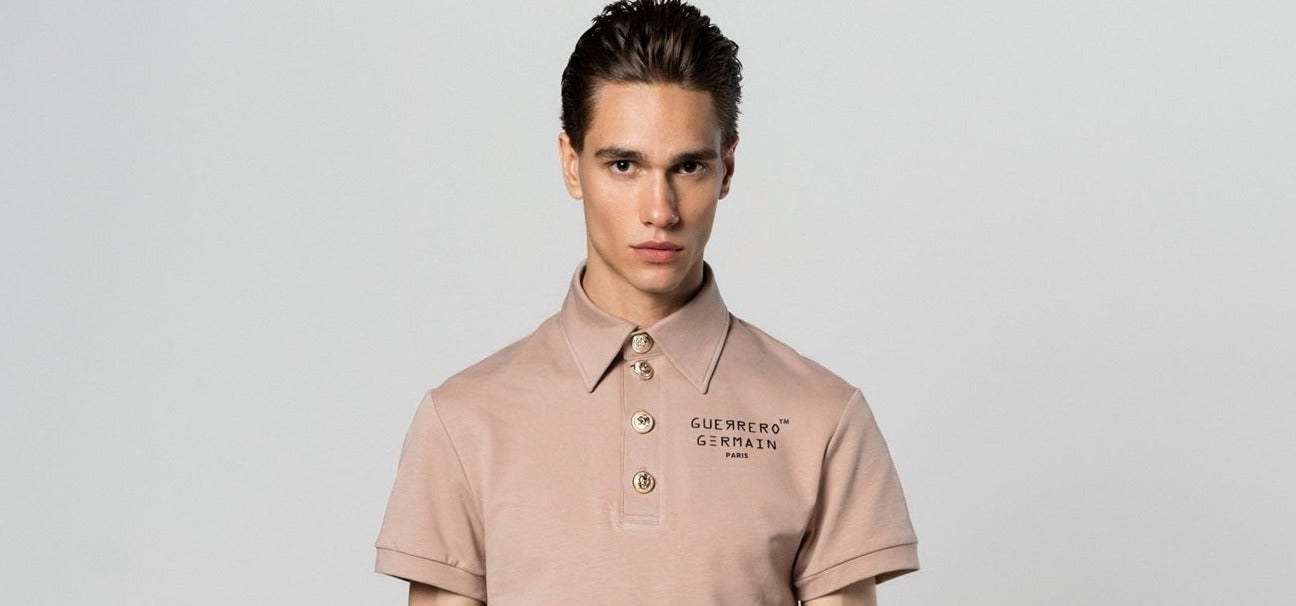 GUERRERO GERMAIN SMART CASUAL POLO "SUMMER BEIGE"