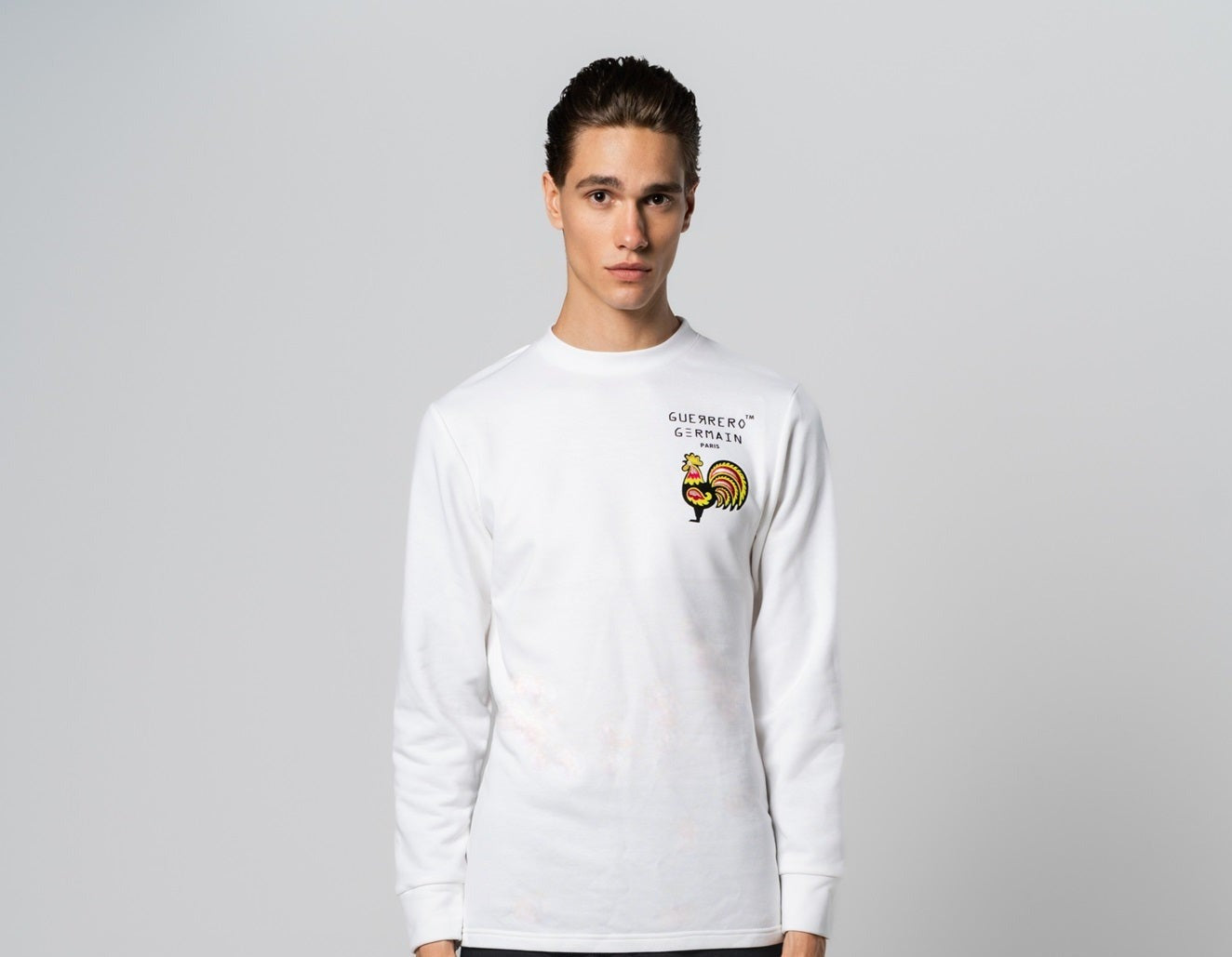 GG CLASSIC SMART CASUAL "WHITE PARIS" PULLOVER
