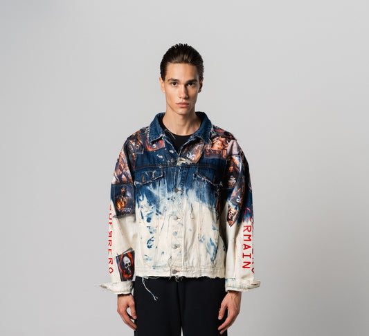 THE GUERREROS PIRATAS DENIM JACKET HANDMADE