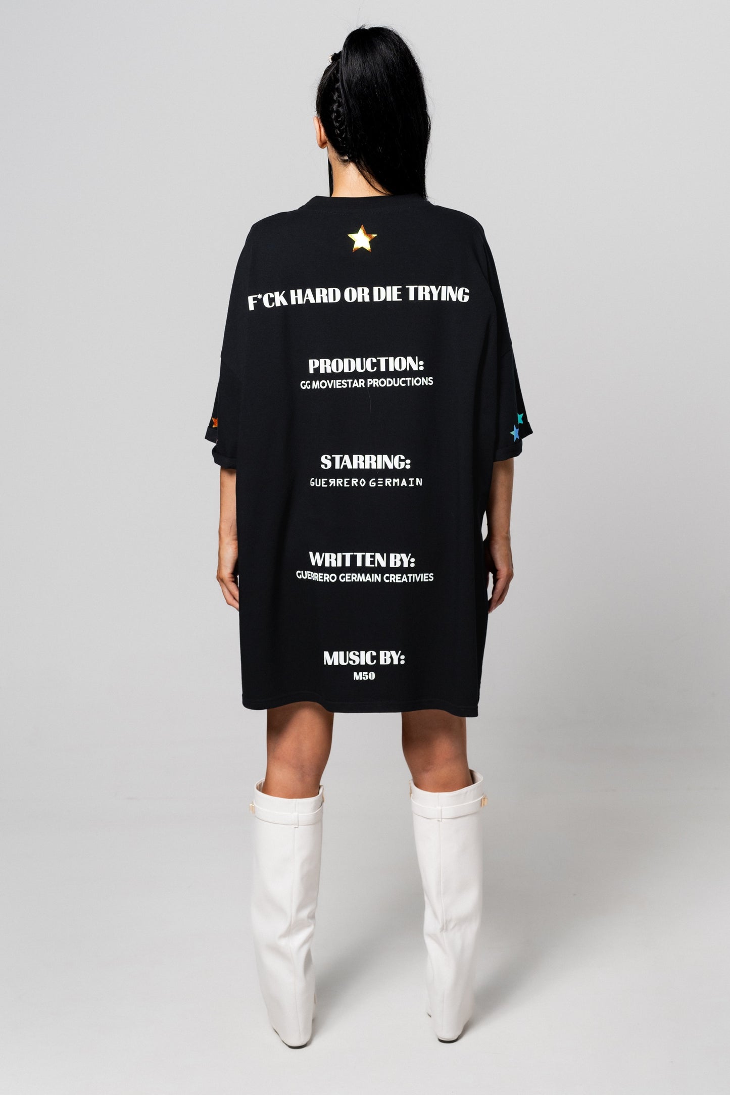 "PORNSTAR" OVERSIZED T-SHIRT (ONE SIZE/ UNISEX)