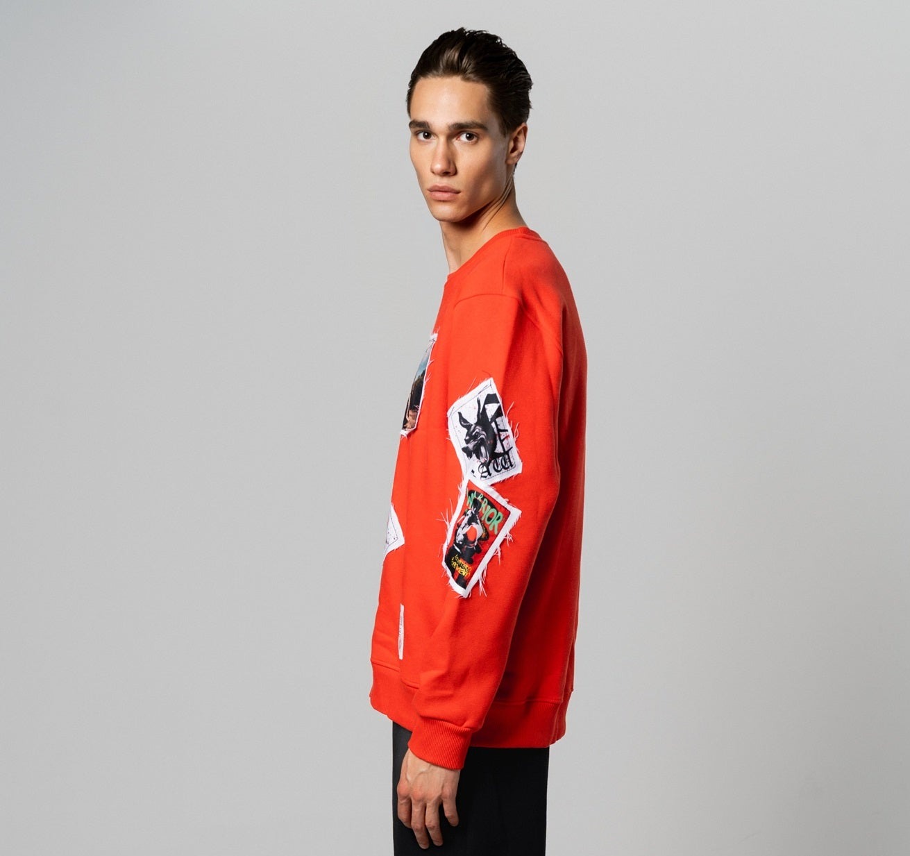 KINGS OF GERMAIN STYLE SWEATER RED - HANDMADE (UNISEX)