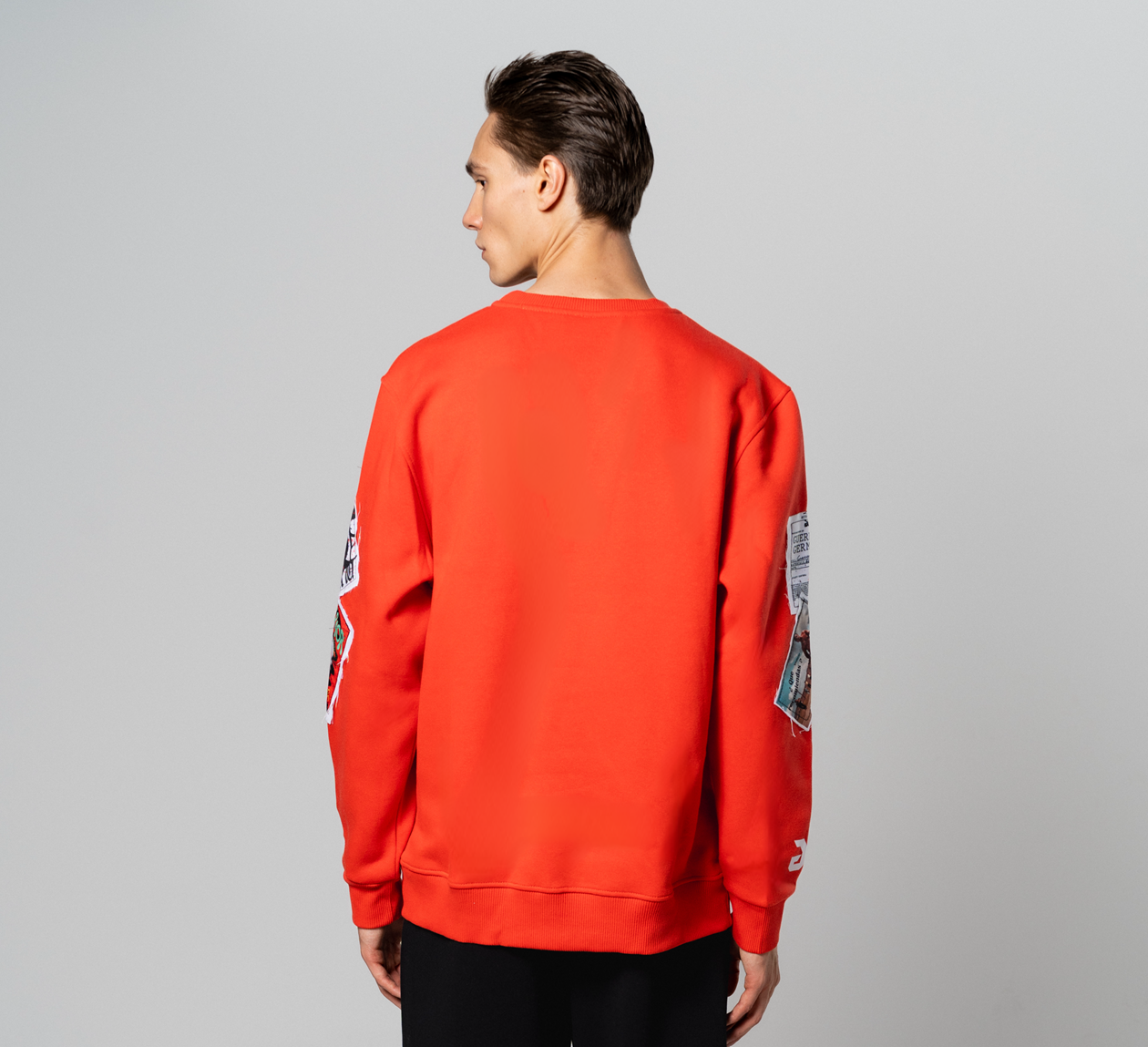 KINGS OF GERMAIN STYLE SWEATER RED - HANDMADE (UNISEX)