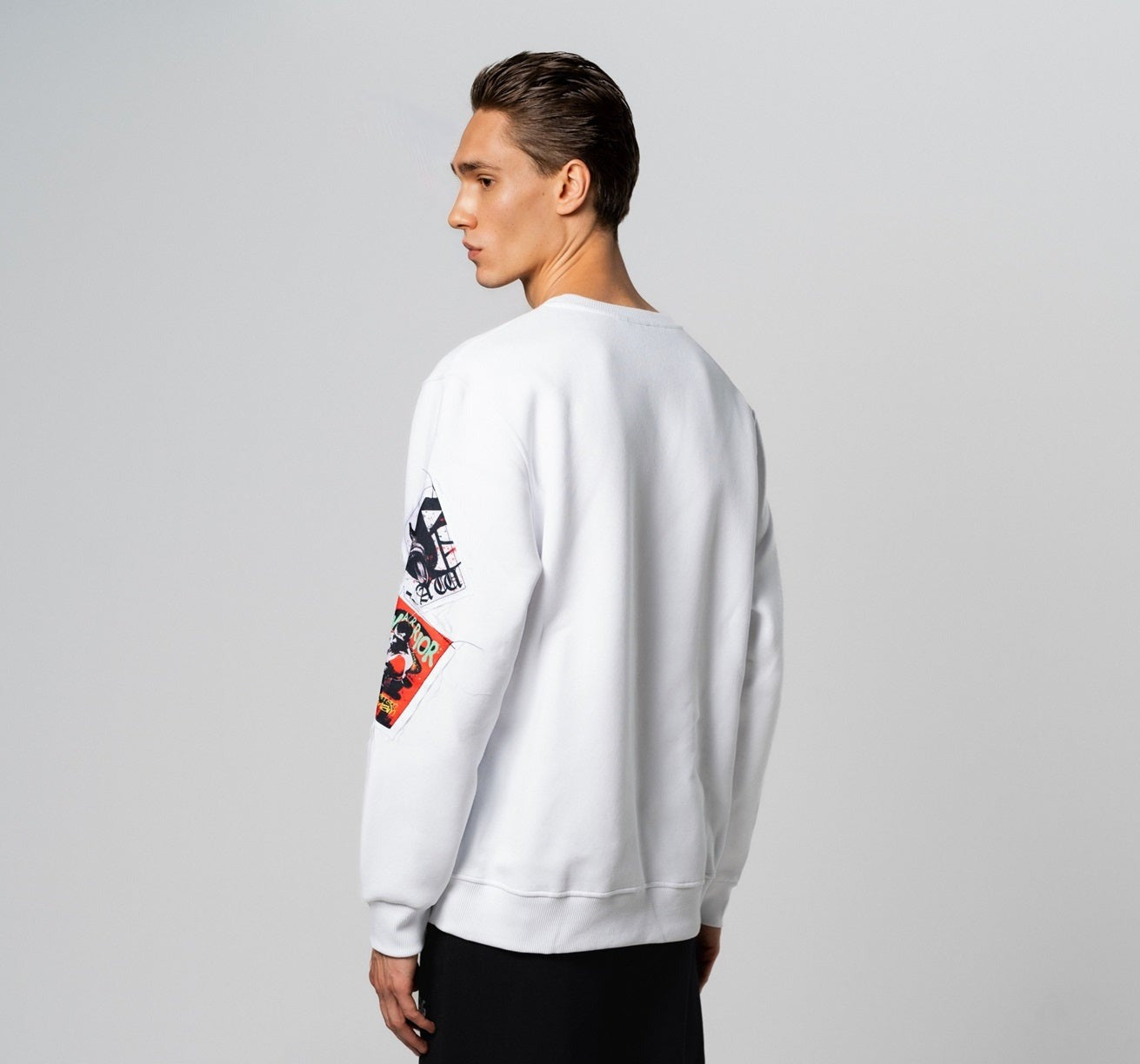 KINGS OF GERMAIN STYLE SWEATER WHITE - HANDMADE (UNISEX)