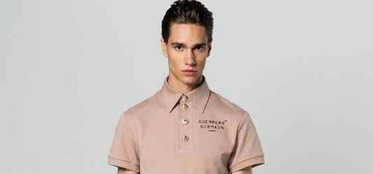 GUERRERO GERMAIN SMART CASUAL POLO "SUMMER BEIGE"
