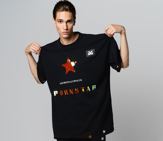 "PORNSTAR" OVERSIZED T-SHIRT (ONE SIZE/ UNISEX)