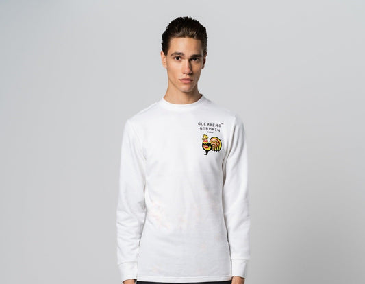 GG CLASSIC SMART CASUAL "WHITE PARIS" PULLOVER