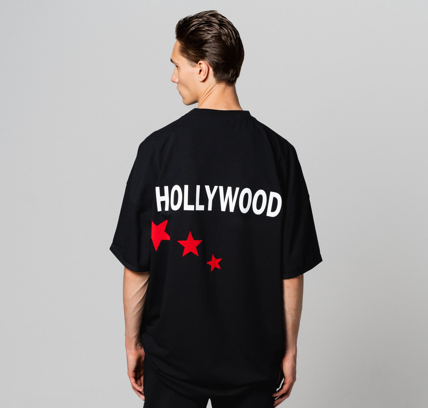 " H O L L Y W O O D " OVERSIZED T-SHIRT (ONE SIZE/ UNISEX)